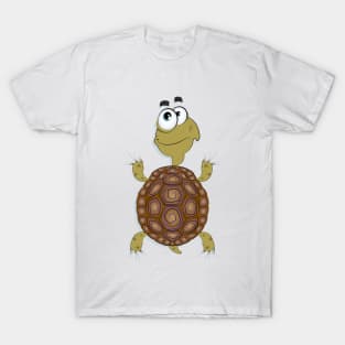 Funny Turtle Character T-Shirt